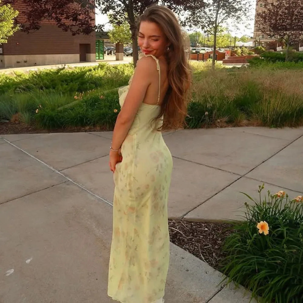 שמלת דגם גפן