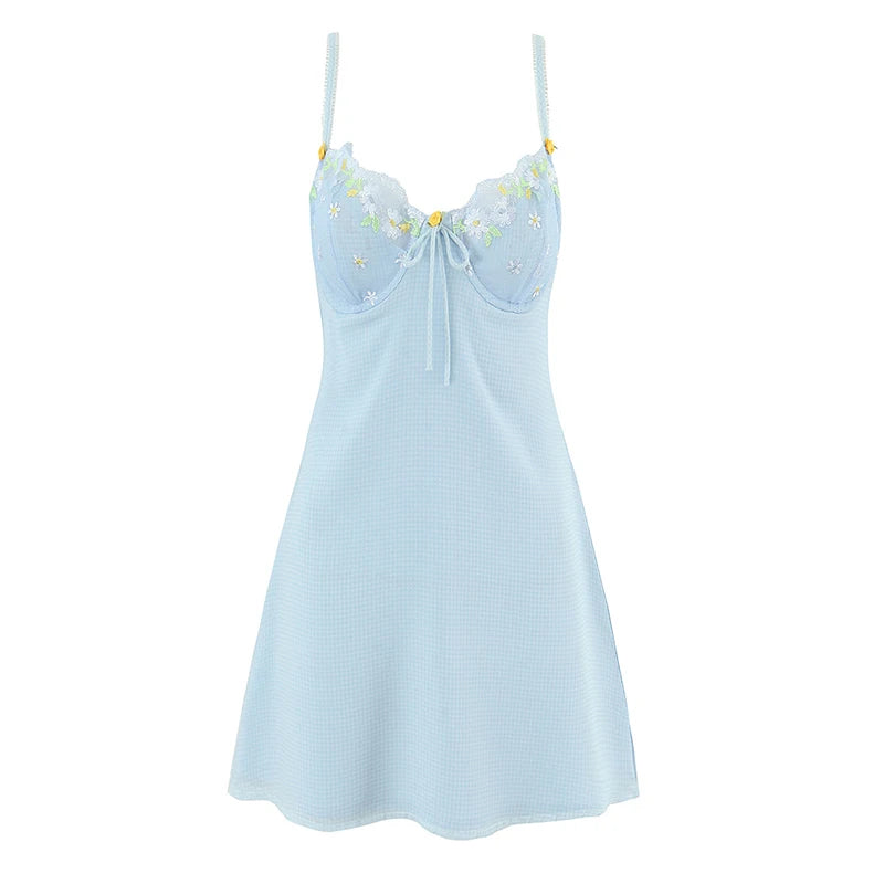 שמלת דגם תכלת