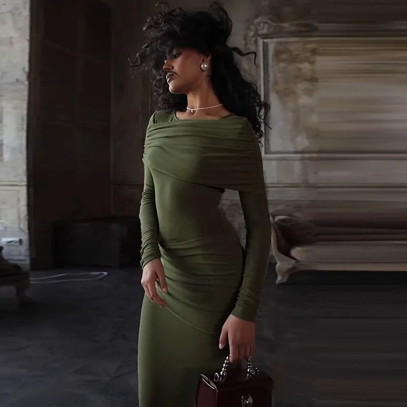 שמלת מקסי דגם דומניקה