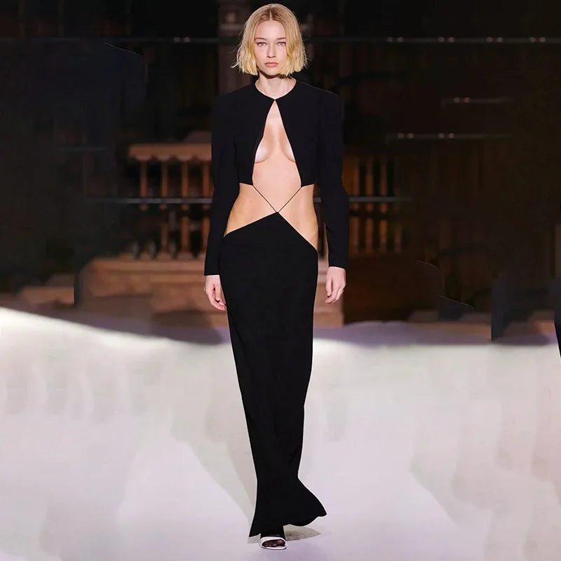 שמלת מקסי פלור