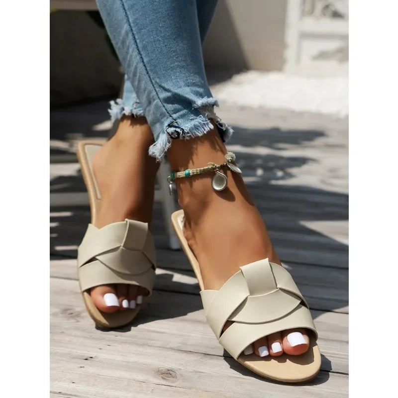 כפכפי עור אלגנטיים- NARA